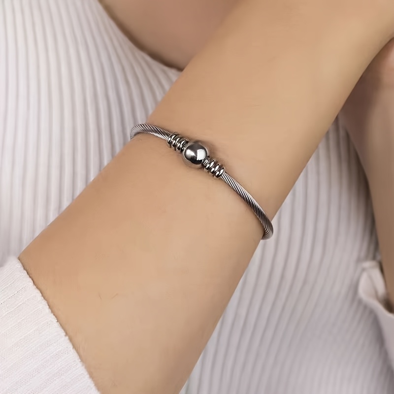 Boho Style 18K Gold Plated Open Cuff Bracelet